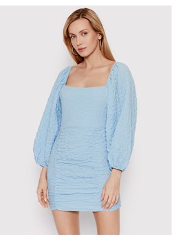 DeeZee Sukienka codzienna Gessa 12250 Błękitny Slim Fit ze sklepu MODIVO w kategorii Sukienki - zdjęcie 181057920