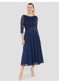Swing Sukienka koktajlowa 77761710 Granatowy Regular Fit - id: 0000302950539 - marki Swing - 181057921 Swing Sukienka koktajlowa 77761710 Granatowy Regular Fit ze sklepu MODIVO w kategorii Sukienki - zdjęcie 181057921