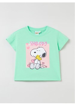 OVS T-Shirt 1759674 Zielony Regular Fit ze sklepu MODIVO w kategorii Bluzki dziewczęce - zdjęcie 181057950