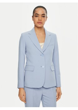 Weekend Max Mara Marynarka Uva 2515041041 Błękitny Slim Fit ze sklepu MODIVO w kategorii Marynarki damskie - zdjęcie 181058011