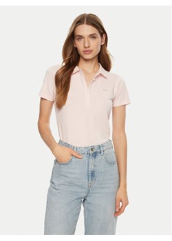 Guess Jeans Polo W5RP47 KARS2 Beżowy Regular Fit - id: 0000304597442 - marki Guess - 181058020 Guess Jeans Polo W5RP47 KARS2 Beżowy Regular Fit ze sklepu MODIVO w kategorii Bluzki damskie - zdjęcie 181058020