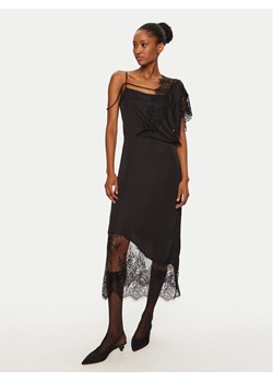 Munthe Sukienka koktajlowa 244131424444 Czarny Slim Fit ze sklepu MODIVO w kategorii Sukienki - zdjęcie 181058192
