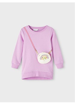 NAME IT Tunika 13219685 Fioletowy Regular Fit ze sklepu MODIVO w kategorii Bluzki dziewczęce - zdjęcie 181058242