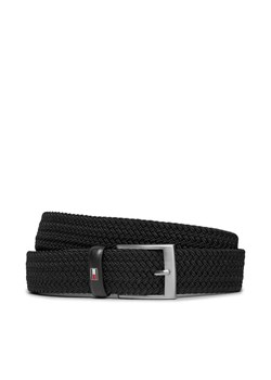 Tommy Hilfiger Pasek Męski New Adan Belt 3.5Cm AM0AM02801 Czarny ze sklepu MODIVO w kategorii Paski męskie - zdjęcie 181058301