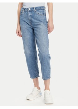 Tommy Hilfiger Jeansy WW0WW44365 Niebieski Tapered Fit ze sklepu MODIVO w kategorii Jeansy damskie - zdjęcie 181058324