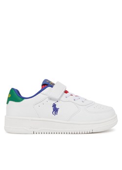 Polo Ralph Lauren Sneakersy Master Court Ps RL02438101 Biały ze sklepu MODIVO w kategorii Buty sportowe dziecięce - zdjęcie 181058484