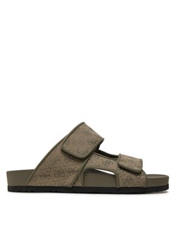 Guess Klapki Igea II Jqd 4g FMGIGJ FAL03 Khaki ze sklepu MODIVO w kategorii Klapki męskie - zdjęcie 181058530