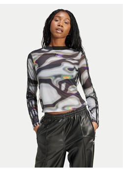 adidas Bluzka Pride Shiny IZ4891 Kolorowy Slim Fit ze sklepu MODIVO w kategorii Bluzki damskie - zdjęcie 181058582
