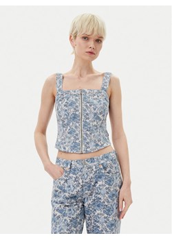 Levi's® Top 001W4-0001 Niebieski Slim Fit ze sklepu MODIVO w kategorii Bluzki damskie - zdjęcie 181058610