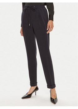 Boss Spodnie materiałowe Tariyanah 50490039 Granatowy Regular Fit ze sklepu MODIVO w kategorii Spodnie damskie - zdjęcie 181058650
