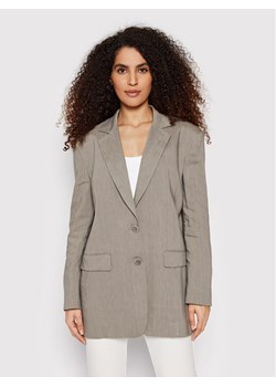 Marella Marynarka Patty 30410125 Szary Straight Fit ze sklepu MODIVO w kategorii Marynarki damskie - zdjęcie 181058771