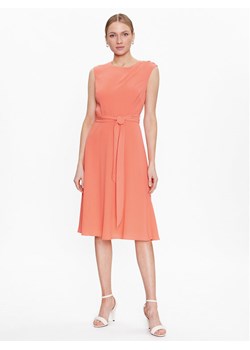 Lauren Ralph Lauren Sukienka codzienna 250889183 Pomarańczowy Regular Fit ze sklepu MODIVO w kategorii Sukienki - zdjęcie 181058820