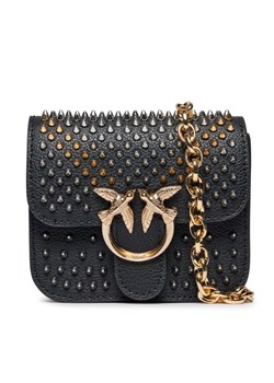 Pinko Torebka Love Bell Micro AI 23-24 PCPL 100049 A18K Czarny ze sklepu MODIVO w kategorii Kopertówki - zdjęcie 181058841