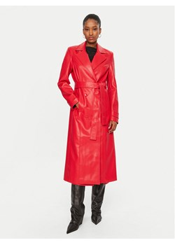 BARDOT Trencz Vegan 59736JB Czerwony Regular Fit ze sklepu MODIVO w kategorii Płaszcze damskie - zdjęcie 181059080