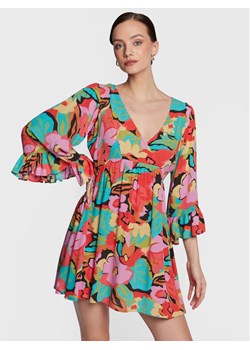 Billabong Sukienka codzienna After Time EBJWD00110 Kolorowy Regular Fit ze sklepu MODIVO w kategorii Sukienki - zdjęcie 181059230