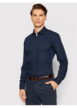 Hugo Koszula C-Jenno 50289499 Granatowy Slim Fit ze sklepu MODIVO w kategorii Koszule męskie - zdjęcie 181059440