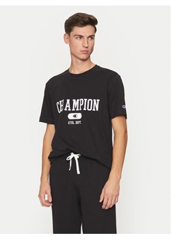 Champion T-Shirt 220432 Czarny Regular Fit ze sklepu MODIVO w kategorii T-shirty męskie - zdjęcie 181059613