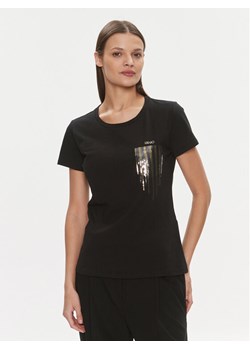 Liu Jo Sport T-Shirt TA4136 JS003 Czarny Regular Fit ze sklepu MODIVO w kategorii Bluzki damskie - zdjęcie 181059623