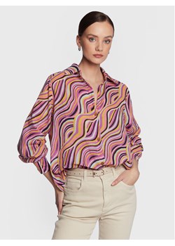 Billabong Koszula Swell EBJWT00102 Fioletowy Oversize ze sklepu MODIVO w kategorii Koszule damskie - zdjęcie 181059653