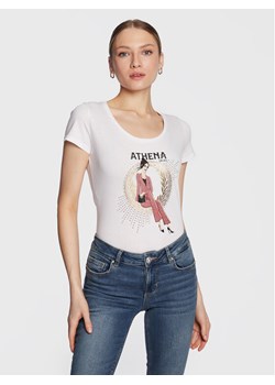 Liu Jo T-Shirt WA3288 J5923 Biały Regular Fit ze sklepu MODIVO w kategorii Bluzki damskie - zdjęcie 181059694