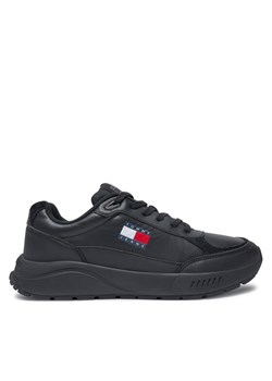 Tommy Jeans Sneakersy Runner EM0EM01445 Czarny ze sklepu MODIVO w kategorii Buty sportowe męskie - zdjęcie 181059702