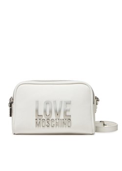 LOVE MOSCHINO Torebka JC4255PP0MKD0100 Biały ze sklepu MODIVO w kategorii Listonoszki - zdjęcie 181059733