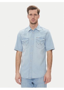 Wrangler Polo 112365466 Biały Regular Fit ze sklepu MODIVO w kategorii T-shirty męskie - zdjęcie 181059750