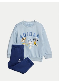 adidas Dres Disney Mickey Mouse JN6099 Niebieski Regular Fit ze sklepu MODIVO w kategorii Dresy dla niemowlaka - zdjęcie 181059771