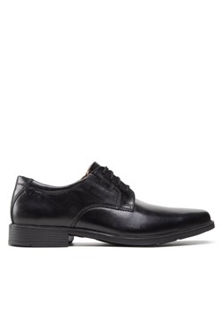 Clarks Półbuty Tilden Plain 261103507 Czarny ze sklepu MODIVO w kategorii Buty eleganckie męskie - zdjęcie 181059824