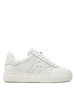DKNY Sneakersy K1427962 Biały ze sklepu MODIVO w kategorii Buty sportowe damskie - zdjęcie 181059940