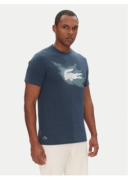 Lacoste T-Shirt TH8725 Granatowy Regular Fit ze sklepu MODIVO w kategorii T-shirty męskie - zdjęcie 181060181