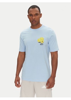 adidas T-Shirt Lounge Still Life Lemons Graphic JJ3958 Niebieski Regular Fit ze sklepu MODIVO w kategorii T-shirty męskie - zdjęcie 181060241