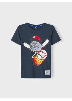 NAME IT T-Shirt 13213731 Granatowy Regular Fit ze sklepu MODIVO w kategorii T-shirty chłopięce - zdjęcie 181060372