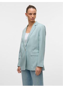 Vero Moda Marynarka Nila 10320915 Zielony Slim Fit ze sklepu MODIVO w kategorii Marynarki damskie - zdjęcie 181060474