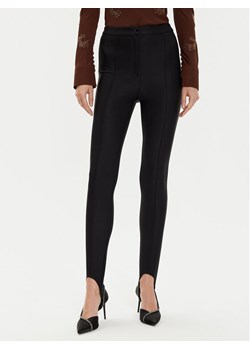 PINKO Spodnie materiałowe 104382 A27Z Czarny Regular Fit ze sklepu MODIVO w kategorii Spodnie damskie - zdjęcie 181060491