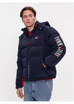 Tommy Jeans Kurtka puchowa Alaska Archive DM0DM18481 Granatowy Regular Fit ze sklepu MODIVO w kategorii Kurtki męskie - zdjęcie 181060564