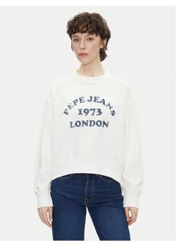 Pepe Jeans Bluza Venus PL581487 Écru Loose Fit ze sklepu MODIVO w kategorii Bluzy damskie - zdjęcie 181060592
