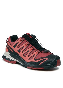 Salomon Sneakersy Xa Pro 3D V9 GORE-TEX L47270900 Czerwony ze sklepu MODIVO w kategorii Buty sportowe damskie - zdjęcie 181060691