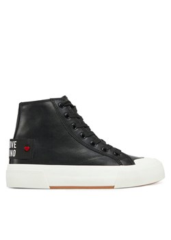 LOVE MOSCHINO Trampki JA15022G1MIA0000 Czarny ze sklepu MODIVO w kategorii Trampki damskie - zdjęcie 181060713