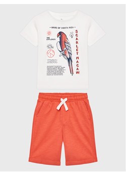 Zippy Komplet t-shirt i spodenki ZKBAP0602 23009 Różowy Regular Fit ze sklepu MODIVO w kategorii Komplety chłopięce - zdjęcie 181060872