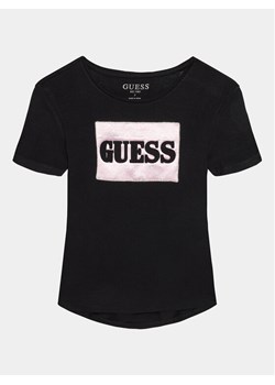 Guess T-Shirt J4RI32 KAPO0 Czarny Regular Fit ze sklepu MODIVO w kategorii Bluzki dziewczęce - zdjęcie 181060902