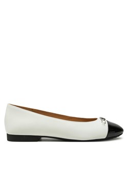 MICHAEL Michael Kors Baleriny Rebecca Flex Ballet 40F4RBFP1L Biały ze sklepu MODIVO w kategorii Balerinki - zdjęcie 181060912