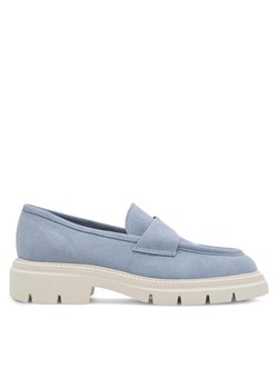Gino Rossi Loafersy GRACE-E24-26372LM Błękitny ze sklepu MODIVO w kategorii Półbuty damskie - zdjęcie 181061032