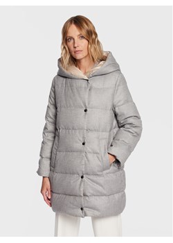 Peserico Kurtka puchowa S24426D Szary Regular Fit ze sklepu MODIVO w kategorii Kurtki damskie - zdjęcie 181061054