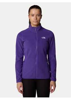 The North Face Polar Glacier NF0A855O Fioletowy Regular Fit ze sklepu MODIVO w kategorii Bluzy damskie - zdjęcie 181061080