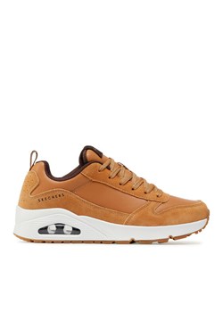 Skechers Sneakersy Uno-Stacre 52468/WSK Brązowy ze sklepu MODIVO w kategorii Buty sportowe męskie - zdjęcie 181061083