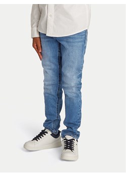 Tommy Hilfiger Jeansy Scanton KB0KB09566 Niebieski Slim Fit ze sklepu MODIVO w kategorii Spodnie chłopięce - zdjęcie 181061103