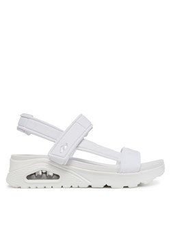 Skechers Sandały Uno-Summer Stand2 119813/WHT Biały ze sklepu MODIVO w kategorii Sandały damskie - zdjęcie 181061153