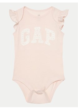 Gap Body dziecięce 856084 Różowy ze sklepu MODIVO w kategorii Body niemowlęce - zdjęcie 181061363