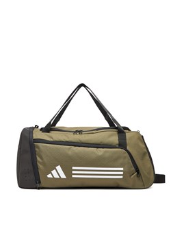 adidas Torba Essentials 3-Stripes Duffel Bag Small IZ1907 Khaki ze sklepu MODIVO w kategorii Torby sportowe - zdjęcie 181061493